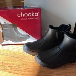 Chooka Ladies Chelsea Rain Boot Size 10